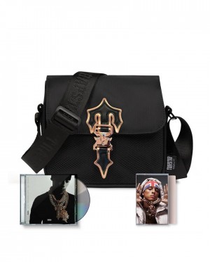 Trapstar x Central Cee T Bag CD & Cassette bundles Fekete | TS-65165