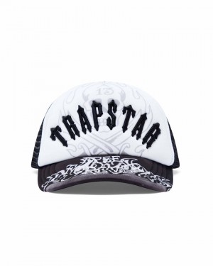 Trapstar x Ed Hardy Irongate Arch Cap Fekete | TS-65078